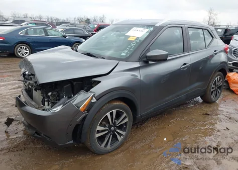 2019 Nissan Kicks Sv from USA, damaged, VIN 3N1CP5CU5KL543082